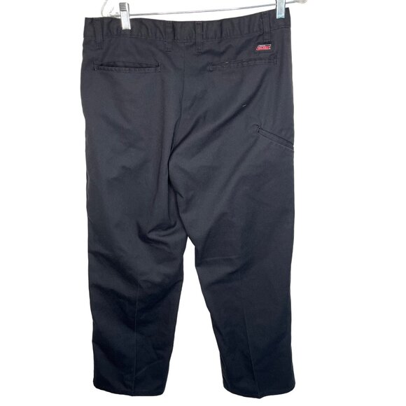 Dickies Men's Black Work Pants 34x30 Polyester, Cotton  21a - Picture 2 of 5